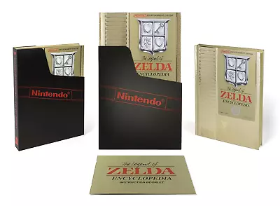 The Legend Of Zelda Encyclopedia Deluxe Edition Book Hardcover Novel • $119.66