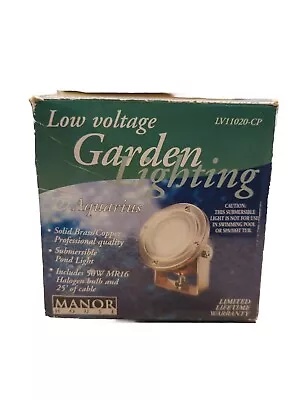 Manor House Low Voltage Garden Lighting LV11020-CP Solid Brass/ Copper Pond  • $49.95