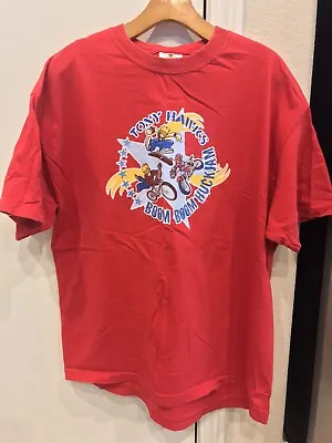 VINTAGE 2003 Tony Hawk Pro Skater Boom Boom Huckjam T-shirt Made In USA Mens XL • $175