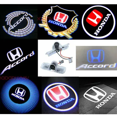 LED Door Light HD Projector Ghost Shadow Puddle Lamp For Honda Accord Pilot • $30.49