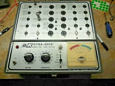 B&K Tube Tester *Works* *Case In Rough Shape* AS-IS Only • $159