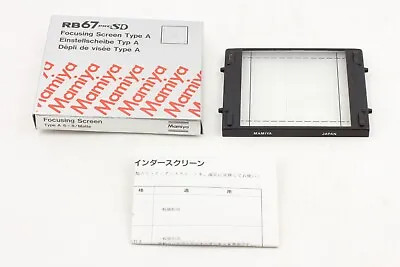 [MINT] Mamiya RB 67 PRO SD PRO S FOCUSING SCREEN TYPE A CHECKER Grid Japan • $139.99