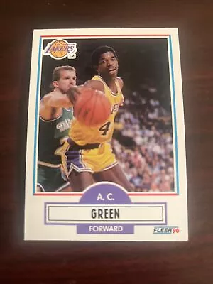 1990 Fleer A.C. Green #92 Los Angeles Lakers • $0.99