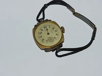 Vintage Elgin Ladies Wristwatch With B&b Royal Gf Case As - Is • $10