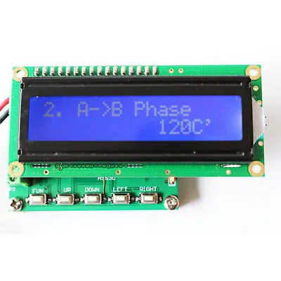 Three Phase Sine Signal Generator 0 To 360 ° Frequency Counter 1.00 ~ 200KHZ • $39.42