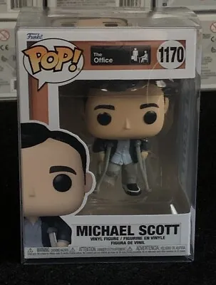 Funko Pop! The Office #1170 Michael Scott On Crutches + Protector • $17.99