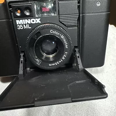 Minox 35 ML Compact 35mm Camera.  In Leather Case”Not Tested” Sold As Is”￼ • $130