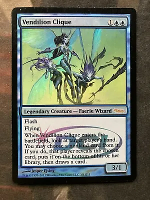 FOIL Vendilion Clique - DCI Judge Promo NM-Mint - Magic MtG • $43.42