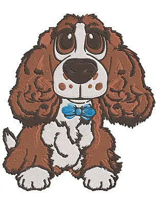 CUTE PUPPY DOG Embroidery Machine Design Pattern PES JEF HUS DST EXP • $3.95