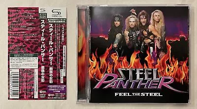 Steel Panther - Feel The Steel + 4 Bonus (Japan SHMCD W/OBI) Danger Kitty • $41.97