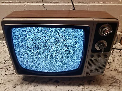 Vintage JC Penney TV Television CRT Model No. 685-1044 Retro Gaming BW 12 Inch.  • $45