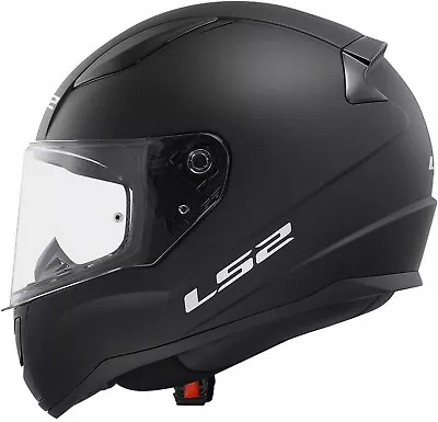 LS2 Rapid II Solid Motorcycle Helmet Matte Black 3XL • $67.39