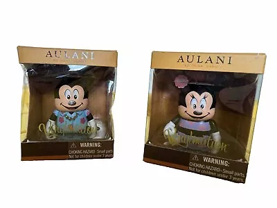 SEALED NWT Disney Vinylmation 3  Aulani Hawaii Mickey & Minnie Mouse  New In Box • $150