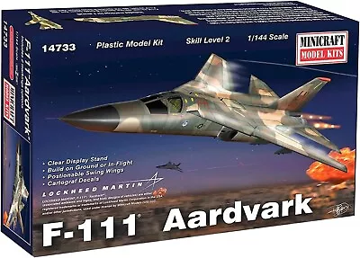 Minicraft Models F-111F Aardvark • $21.99