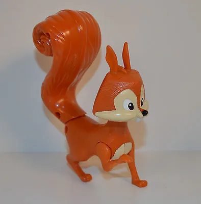 RARE 2001 Bucky Squirrel 5  McDonald's EUROPE Action Figure Emperor's New Groove • $14.99