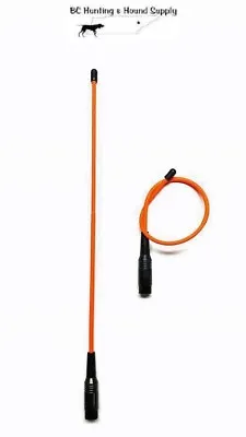 Garmin Astro 320 / 430 GPS Flexible Long Range Orange Antenna 20  (Long Range) • $29.99