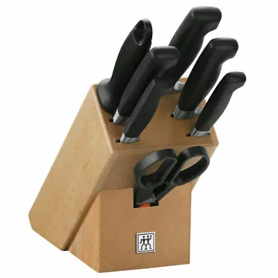 ZWILLING J.A. HENCKELS Four Star 637143 Knife Block Nature Set - 8 Piece • $279