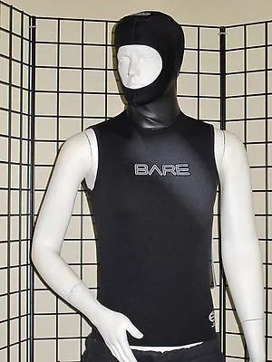 Bare Sport 5/3mm Hooded Neoprene Wetsuit Vest • $86.21
