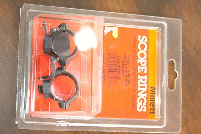 Millet Scope Rings Turn IN Style Matte Finish Standard Med Medium 1 Inch SR00702 • $14.95