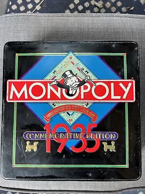 Monopoly 1935 Commemorative Tin Edition 1985 50th Anniversary Board Game • $23.99