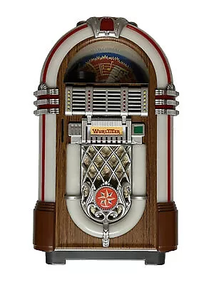 Vintage Wurlitzer Mini Jukebox & Bank Micro Cassette Player Japan Made • $29.20