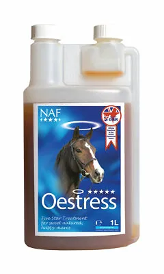 Naf Oestress Liquid Moody Mare Calming Supplement - 1ltr - FREE UK Shipping • £25.25