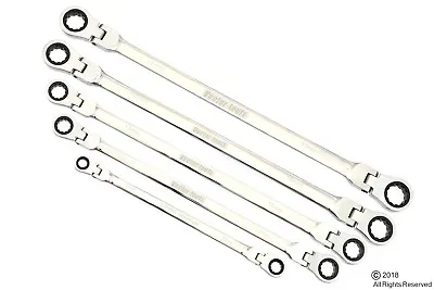 VCT 5PC Double Box End Spline Ratcheting Wrench | MM 8-19 Flexible Head • $59.95