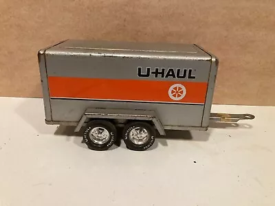 Vintage Nylint U-Haul Dual Axle Box Trailer Pressed Steel Missing Back Door • $50