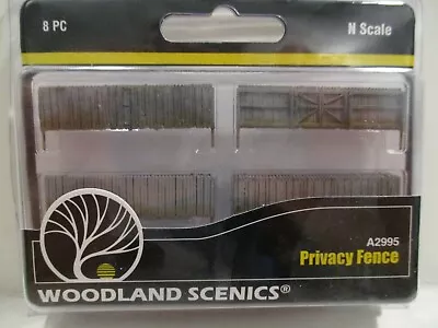 Woodland Scenics N Scale - Privacy Fence • $12.95