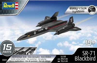 £17.49 • Buy Revell 1/110 Lockheed SR-71 Blackbird (Easy Click) # 03652
