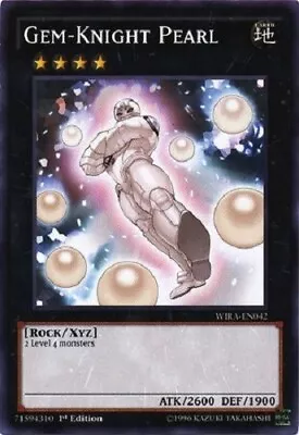 Yugioh - Gem Knight Pearl X 3 - 1st Edition - Plus Free Holographic Card • $2.50
