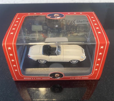 £8.50 • Buy Only Fools And Horses Boycies E Type Jaguar 1.76 Scale Model Signed