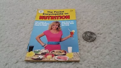 Globe Mini Mag #763 The Pocket Encyclopedia On Nutrition 1987 New Old Stock NOS • $4.49