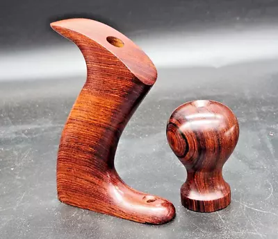 Custom Made Cocobolo Tote And Knob For Lie Nielsen No 7 7 1/2 Or 8 Hand Plane • £86.78