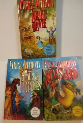 $8.99 • Buy Piers Anthony PB Lot Xanth Dastard Zombie Lover Faun Games
