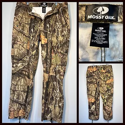 Mossy Oak Camo Cargo Pants Extra Large Break Up Country Side Elastic Hunting • $19.99