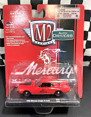 M2 Machines Auto-Drivers R50 - 1968 Mercury Cougar R-Code - 1:64 Diecast MIP • $2.88