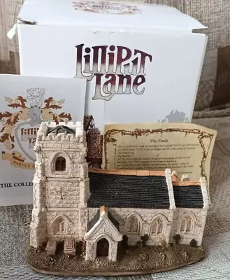 Handmade Lilliput Lane St Marys Church. Boxed With Deeds. • £11.99