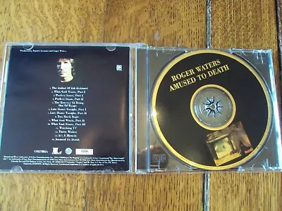Roger Waters Amused To Death Gold Cd Master Sound Audiophile SBM Pink Floyd Prog • $12.50