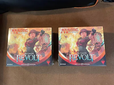 TWO Aether Revolt Fat Pack “Bundles” 2 Boxes MTG ENGLISH Modern Pioneer • $89.99