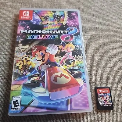 Mario Kart 8 Deluxe (Nintendo Switch) CART AND CASE READY TO SHIP  • $42.79