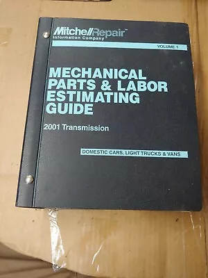 Mitchell Repair Parts And Labor Estimating Guide Volume 1 #5345 • $40