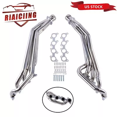 For 2011-2016 Ford Mustang GT 5.0L V8 Stainless Exhaust Header Manifold Kit New • $256.86