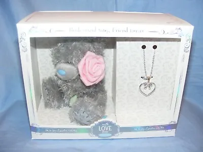 Bridesmaid Gift Me To You Wedding Day Bear And Necklace NEW AGZ01008 • $22.36