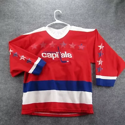 Washington Capitals Maska Vintage Hockey Jersey Adult Men's Small Stitched • $38.99