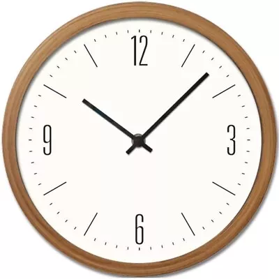 Westclox 32886o Indoor Contemporary Analog Wall Clock 10'' In X 10'' In • $22