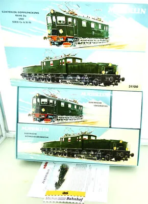 Märklin 31100 Electric Locomotive Double Pack Series Da Ce 6/8 III Boxed B2B2 Å • $974.79