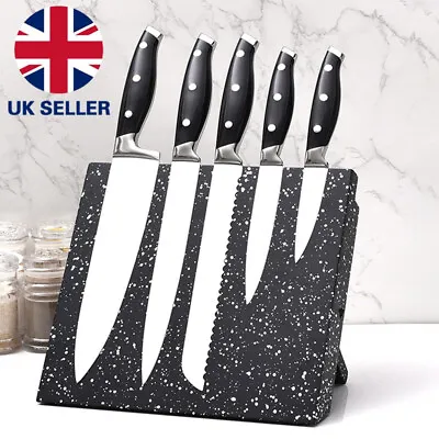 Magnetic Knife Holder Knife Block Rack Kitchen Organization Cutlery Set Storage • £12.69