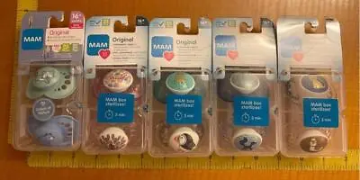 MAM Orthodontic Pacifier 2 Pack 16+ Months BPA Free • $5.97