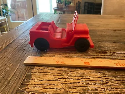 Hard Plastic Willys Jeep • $10